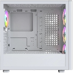 Компьютерный корпус Montech XR Wood белый без БП ATX 3x120мм 2xUSB3.0 audio bott PSU