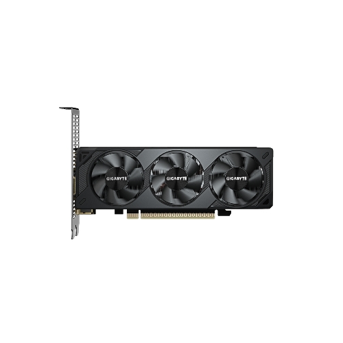 Видеокарта Gigabyte GeForce RTX5050 OC Low Profile, NVIDIA RTX 5050, 8 ГБ GDDR6, 128 бит, PCI-e 5.0, 2xHDMI, 2xDP, 2587 МГц