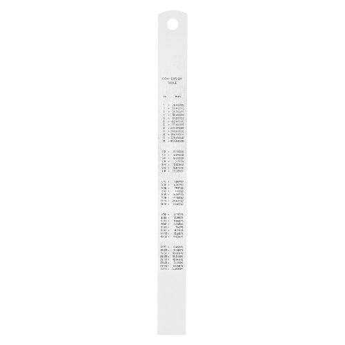 Линейка стальная Deli DL8015Y 150мм нержавеющая сталь