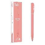 Ручка гелевая Deli Nusign NS552pink розовый, черные чернила, линия 0.5мм