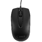 Мышь проводная CBR CM 124 черный, 1000 dpi, USB, кнопки - 3