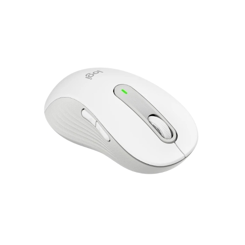 Мышь беспроводная Logitech Signature M650 L белый, 4000 dpi, радиоканал, Bluetooth, USB, кнопки - 5