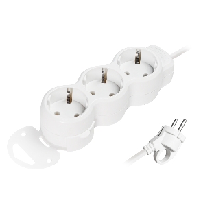 Удлинитель Smartbuy (SBE-16-3-10m-Z) 3 гн х 10,0 м белый