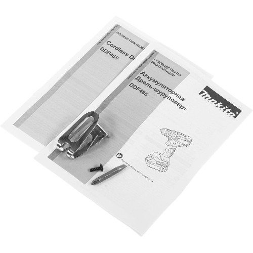 Дрель-шуруповерт Makita DDF485Z, 18 В, 0 Ач, 50 Нм, бесщеточный