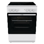 Плита электрическая Gorenje GEC6A11WG белый, конфорок 4 шт, духовка 65 л, 60 см x 85 см x 60 см