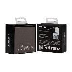 Выключатель Kranz STRONG 1 кл 10А с/у графит