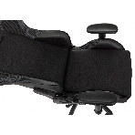 Кресло Бюрократ VIKING 4 AERO BLACK EDITION черный, экокожа, 120 кг, механизм качания