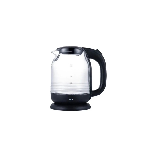 Чайник электрический BQ KT1833G черный/стальной, 2200 Вт, 1.7 л