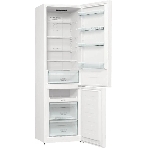 Холодильник Gorenje NRK6201PW4 белый двухкамерный 235/96л морозилка снизу, No Frost