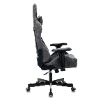 Кресло игровое Бюрократ VIKING 7 KNIGHT B FABRIC черный текстиль/эко.кожа крестовина металл/пластик