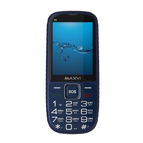 Мобильный телефон Maxvi B9 синий