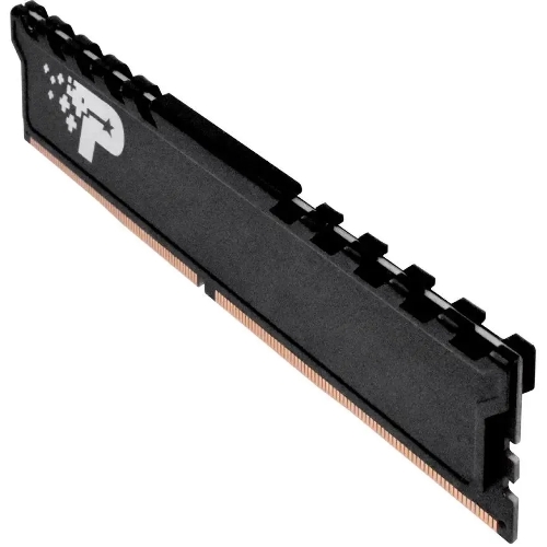 Оперативная память Patriot Signature Premium, DDR4, 8GB (1x8GB), 3200 MHz, CL22, с радиатором, чёрный