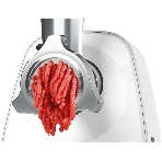 Мясорубка электрическая Bosch MFW2515W белый, 1500 Вт, 1.7 кг/мин, защита от перегрузки, насадки - 4