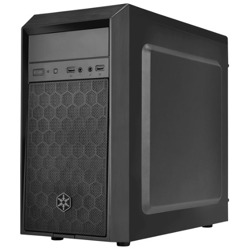 Компьютерный корпус SilverStone SST-PS16B черный (ATX, 2xUSB 3.0, HD Audio)