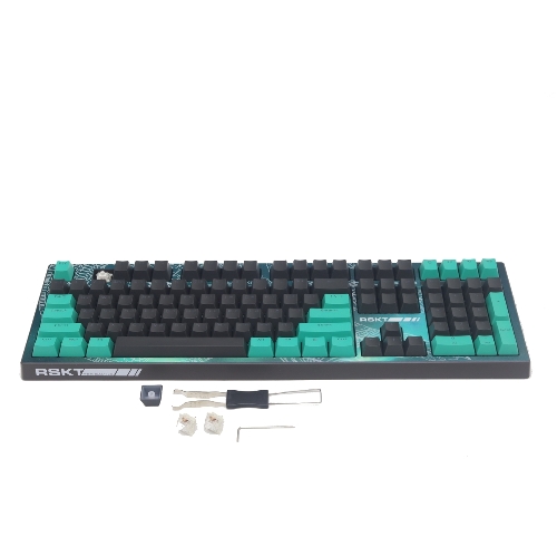 Клавиатура Raskat KM002 проводная, USB Type-A, серый (UV)