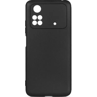 Чехол (клип-кейс) DF poCase-03 для Xiaomi Poco M4 Pro черный