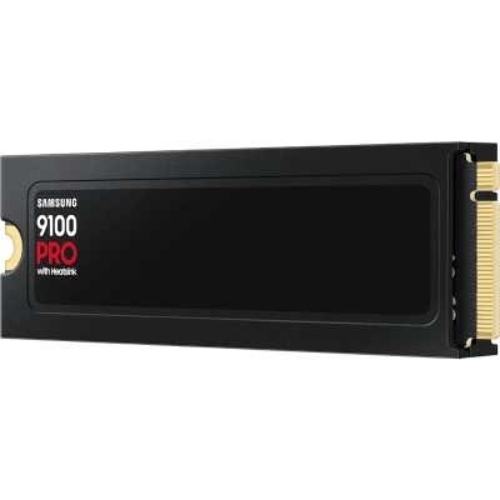 Накопитель SSD 2Tb Samsung 9100 PRO, M.2, PCI-E 5.0 x4, TLC 3D NAND R/W - 14700 (14800)/13400 (13300) Mb/s с радиатором