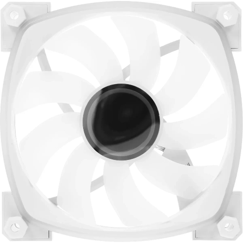 Вентилятор для корпуса Accord ACC-U12 ARGb 120х120x25 белый 4-pin 27дБ (ACC-U12 ARGb белый) brown box