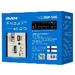 Радиоприемник белый SVEN SRP-505 (4 Вт, FM/AM/SW, USB, SD/microSD, Bluetooth, 1200 мАч)