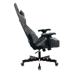 Кресло игровое Бюрократ VIKING 7 KNIGHT B FABRIC черный текстиль/эко.кожа крестовина металл/пластик