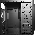 Компьютерный корпус Miditower Aerocool/Formula Cs-1102 черный ATX/micro ATX/mini ITX, USB 3.0 (без БП) 58133