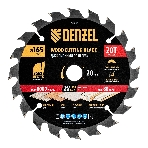 Пильный диск по дереву Denzel ф165 х 20 мм, 20 зубьев