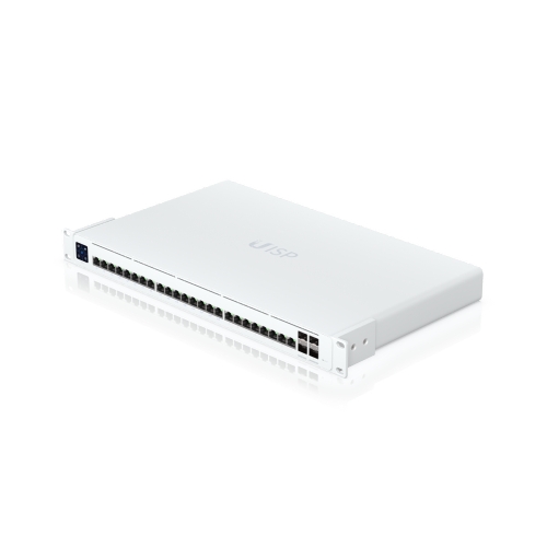 Коммутатор Ubiquiti UISP Switch Pro PoE-коммутатор, 24х 1G RJ45, 4х 10G SFP+, раздача 220 Вт