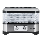 Сушилка для овощей и фруктов Galaxy Line GL 2639, черный с серебристым, с механическим управлением, 500 вт