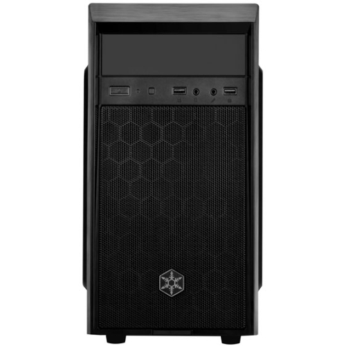 Компьютерный корпус SilverStone SST-PS16B черный (ATX, 2xUSB 3.0, HD Audio)