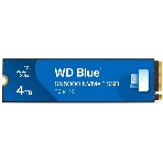 Накопитель SSD 4Tb WD Blue, NVMe, M.2 2280, PCI-E 4x4 R/W - 5500/5000 Mb/s