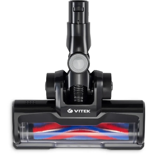 Пылесос вертикальный Vitek Starlight VT-8143 черный/серебристый, питание от аккумулятора, 35 Вт, уборка сухая, пылесборник 0.6 л, работа от АКБ max 30 мин