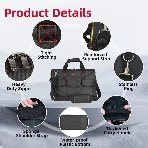 Сумка для инструментов Deli DL430901 Black Edition