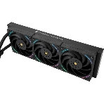 Система жидкостного охлаждения Thermalright Elite Vision 360 (360mm, LED, Black, ARGB/Fans: 3x120mm, 69CFM, 27dBA, 2150RPM/Pump height 63mm, Rad thickness 27mm/S: 1700, 1200, 1851, 115X, 2011, 2066, AM5, AM4)