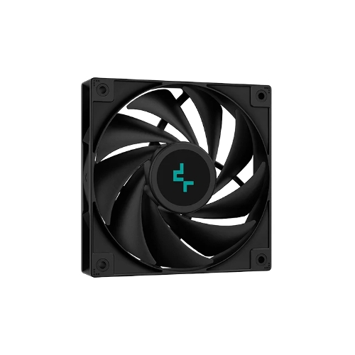 Кулер для процессора DEEPCOOL AG400 черный, 120 мм, алюминий/медь, 2000 об/мин, 31.6 дБ, 4 pin, 220 Вт, 150 мм