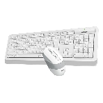 Комплект клавиатура+мышь A4Tech FStyler FG1010S беспроводной, USB, 2000 DPI, белый/серый