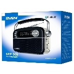 Радиоприемник белый SVEN SRP-505 (4 Вт, FM/AM/SW, USB, SD/microSD, Bluetooth, 1200 мАч)