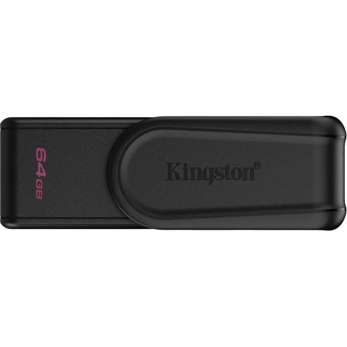 Флешка USB Kingston DataTraveler Exodia S (DTXS/64Gb), 64Gb, USB 3.2 Gen 1, R/W 150/60, черный