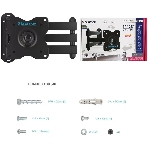 Кронштейн для телевизора Kromax DIX-15 черный, 15