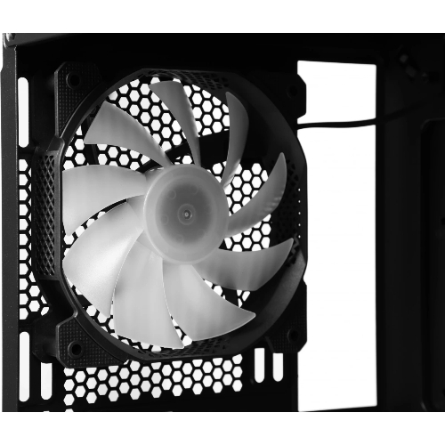 Корпус Formula V Line TimberLine T0 Black, ATX, wood+plastic front, TYPE-C*1, USB3.0*2, FRONT 3x120мм FRGB, REAR 1x120мм FRGB