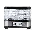 Сушилка для овощей и фруктов Galaxy Line GL 2639, черный с серебристым, с механическим управлением, 500 вт