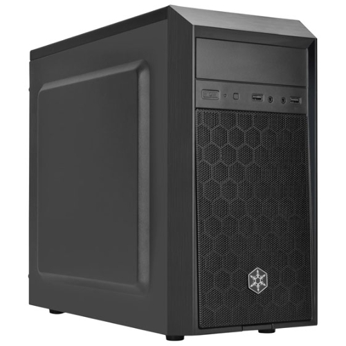 Компьютерный корпус SilverStone SST-PS16B черный (ATX, 2xUSB 3.0, HD Audio)