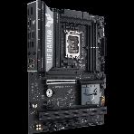 Материнская плата ASUS TUF GAMING B860-PLUS WIFI, LGA 1851, Intel B860, 4xDDR5, 4xSATA, 3xM.2, 1xPCIe 5.0 x16, 1xPCIe 4.0 x16, 1xDP, 1xHDMI, 1x 2.5Gb LAN, 1xUSB 20Gbps, 2xUSB 10Gbps, 3xUSB 5Gbps, 2xUSB 2.0, 5x3.5 мм, 7.1, ATX