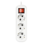 Удлинитель Smartbuy (SBE-16-3-07-ZS) 3 гнз х 7,0 м (16А/3.5 кВт, ПВС 3х1.0)
