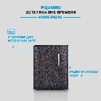 Обложка для документов Piquadro Modus Special PP1660MOSR/N, черный, натур.кожа