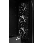 Корпус Formula V Line TimberLine T0 Black, ATX, wood+plastic front, TYPE-C*1, USB3.0*2, FRONT 3x120мм FRGB, REAR 1x120мм FRGB