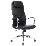 Кресло Бюрократ Chair Brt KB-9N/ECO/BLACK черный, экокожа