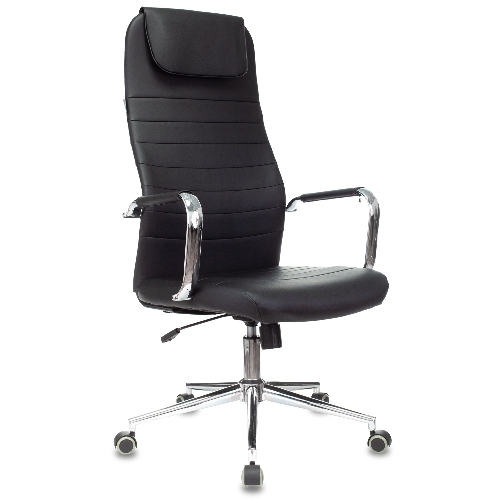Кресло Бюрократ Chair Brt KB-9N/ECO/BLACK черный, экокожа