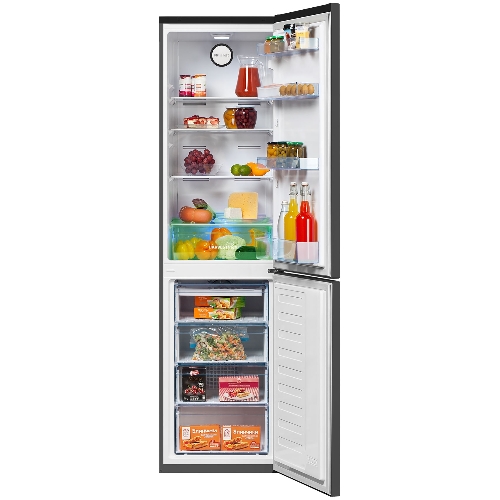 Холодильник Beko B3R0CNK332HG темно-серый двухкамерный 200/100л морозилка снизу, No Frost