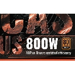 Блок питания Aerocool/Formula KCAS-800W, 800Вт, PLUS 80 PLUS Bronze, 120мм, черный