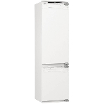 Встраиваемый холодильник Gorenje NRKI519E82WF, 193 см, электронное управление, цифровой дисплей, Wi-Fi, NoFrost Dual, Multiflow 360, контейнер CrispZone с контролем влажности, функция ConvertActive, AdaptTech, MultiAdjust, жесткое крепление, инверторный компрессор, уровень шума 35 дБ
